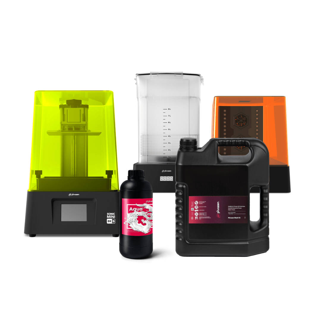 3D Printers - Phrozen Sonic Mini 8K S - Wash & Cure Bundle