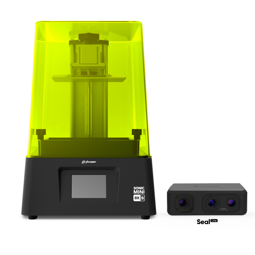 3D Printers - Phrozen Sonic Mini 8K S & 3DMakerpro Seal Lite Bundle