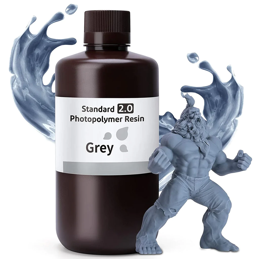 Uncategorized - ELEGOO Resin Standard 2.0 - Grey (1KG)