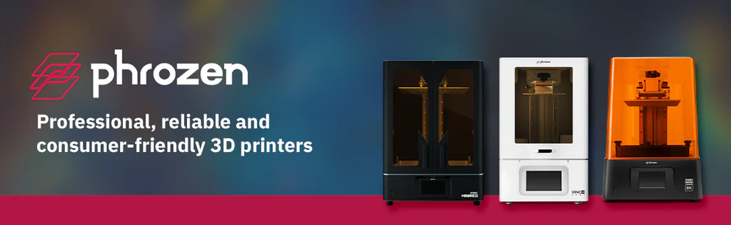 Phrozen 3D Printer Banner